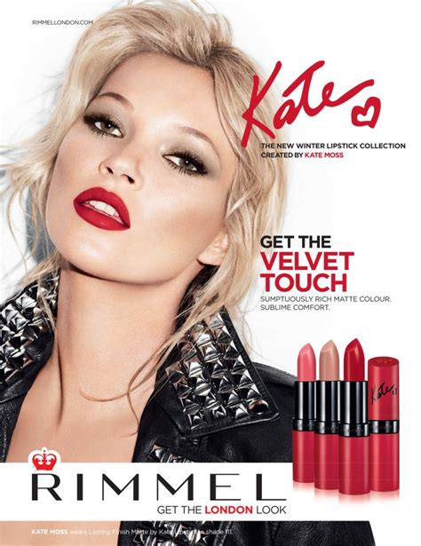 rimmel lipstick Kate Moss collection